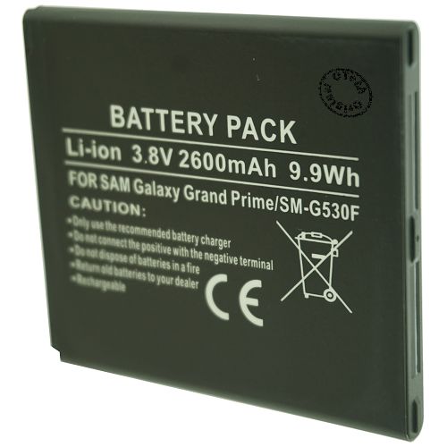 Batterie compatible Samsung G5308W / G530F 3.8V Li-Ion 2600mAh
