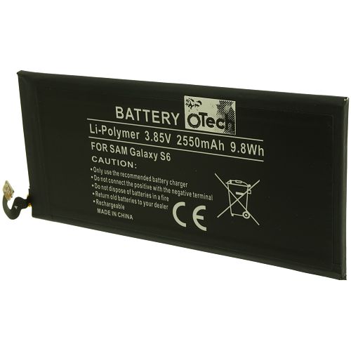 Batterie compatible Samsung GALAXY S6 (sans outils) 3.85V Li-Ion 2550mAh