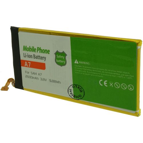 Batterie compatible Samsung A7 (sans outils) 3.8V Li-Ion 2600mAh