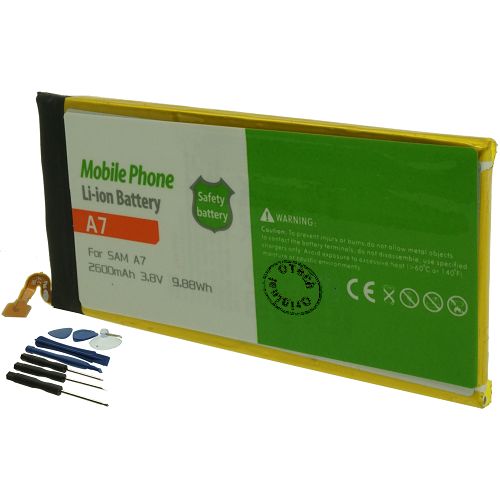 Batterie compatible Samsung A7 (avec outils) 3.8V Li-Ion 2600mAh