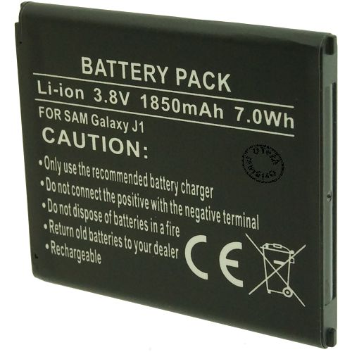 Batterie compatible Galaxy J1 3.8V Li-Ion 1850mAh