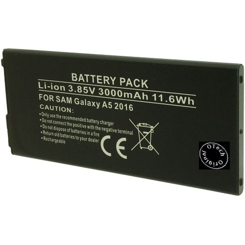 Batterie compatible Samsung Galaxy A5 2016 3.85V Li-Ion 3000mAh