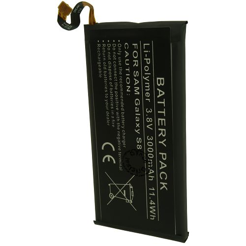 Batterie compatible Samsung Galaxy S8 3.8V Li-Ion 3000mAh