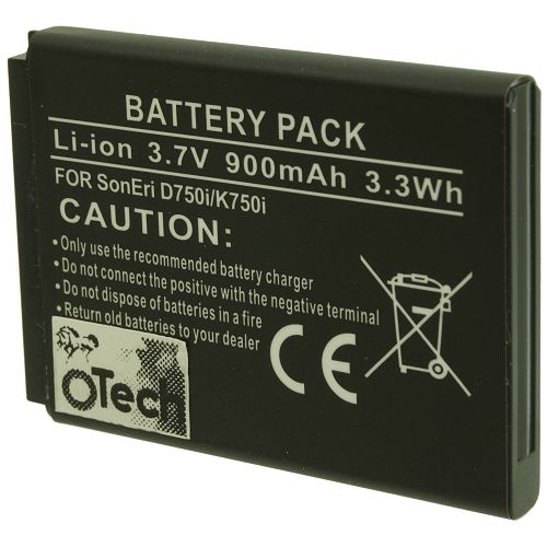 Batterie compatible Sony K750i 3.7V Li-Ion 900mAh