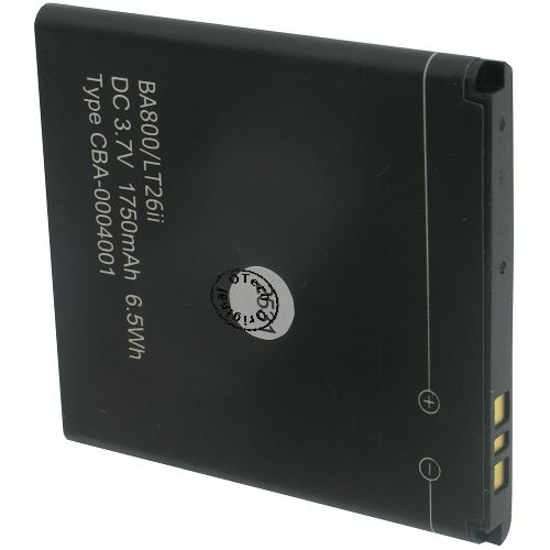 Batterie compatible Sony BA800 / LT26i / XPERIA S 3.7V Li-Ion 1700 / 1750mAh
